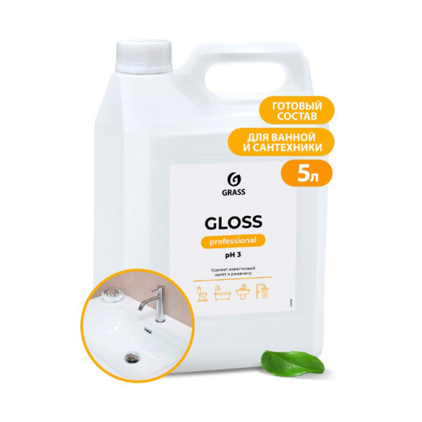 Картинка Чистящее средство для санузлов "Gloss Professional"