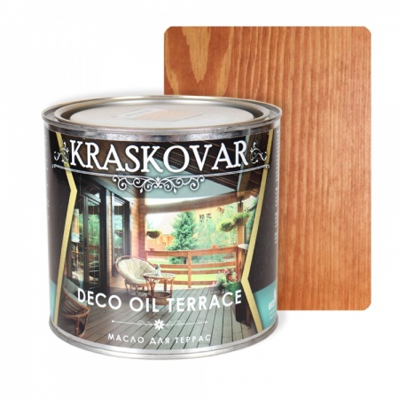 Масло для террас Kraskovar Deco Oil Terrace 2,2 л Лиственница