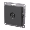 Розетка TV телевизионная в рамку механизм Базальт ATLASDESIGN Systeme Electric