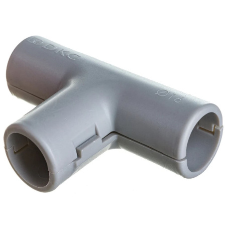 Картинка Тройник открывающийся Т-образный Ø 16 мм 90° для труб ПВХ IP40 DKC