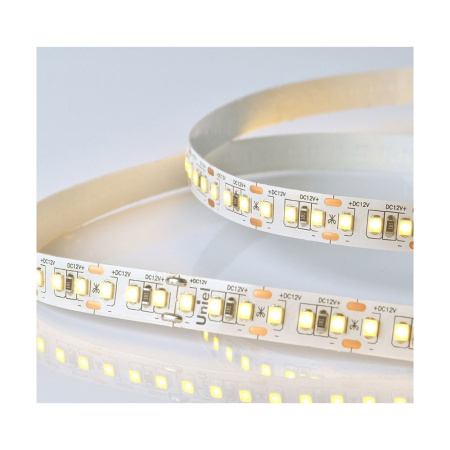 Картинка Светодиодная лента Uniel ULS-M14-2835-168LED/m-10mm-IP20-DC12V-14W/m-5M-3000K PROFI