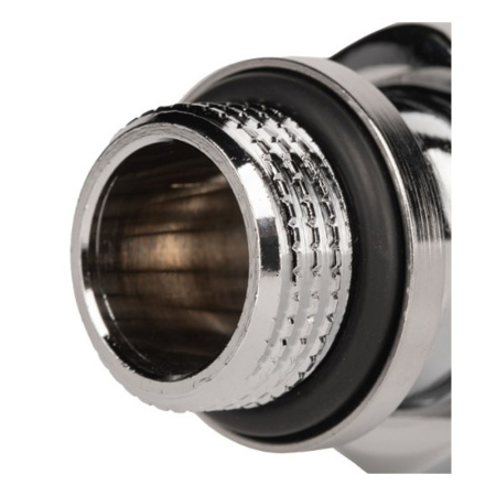 Картинка Набор термостатический угловой Design 1/2"М30х1,5 Хром Royal Thermo