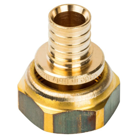 Картинка Переходник с накидной гайкой 16 x G 3/4 аксиальный STOUT