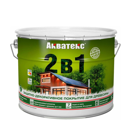 Акватекс Грунт-Антисептик 2в1 Калужница 9 л