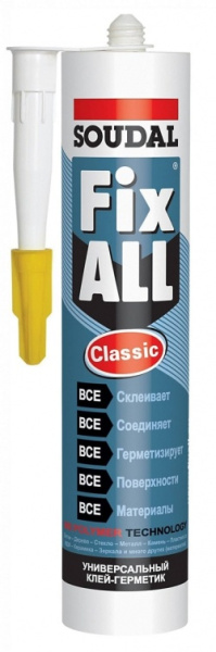 Soudal Fix All герметик Серый 290 мл