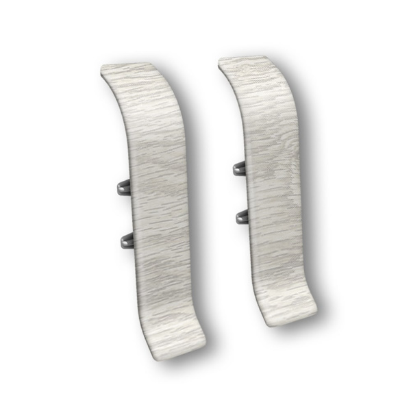 Картинка Соединитель для плинтуса К-П55 мм Дуб Айсберг 230 IDEAL Классик