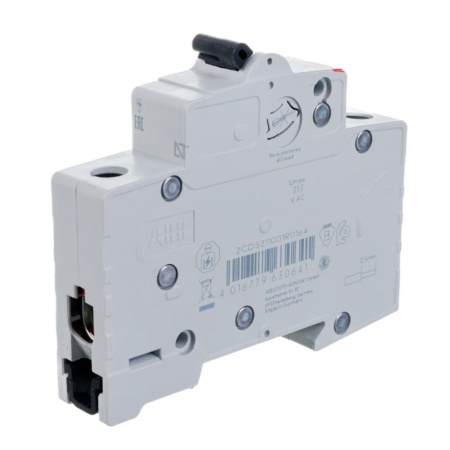 Картинка Автоматический выключатель 1п SH201 С 16А 6.0кА ABB