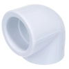 Угольник 90° Ø 50 мм полипропиленовый PPR Белый Valfex