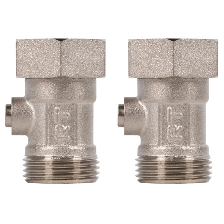 Картинка Узел нижнего подключения Набор прямой раздельный 3/4 х 3/4ЕК Royal Thermo