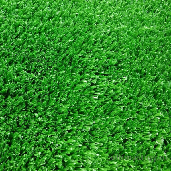 Картинка Ковер искусственная трава Грасс Комфорт рулон 1х25 м  