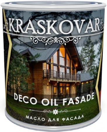 Масло для фасада Kraskovar Deco Oil Fasade 0,75 л Палисандр
