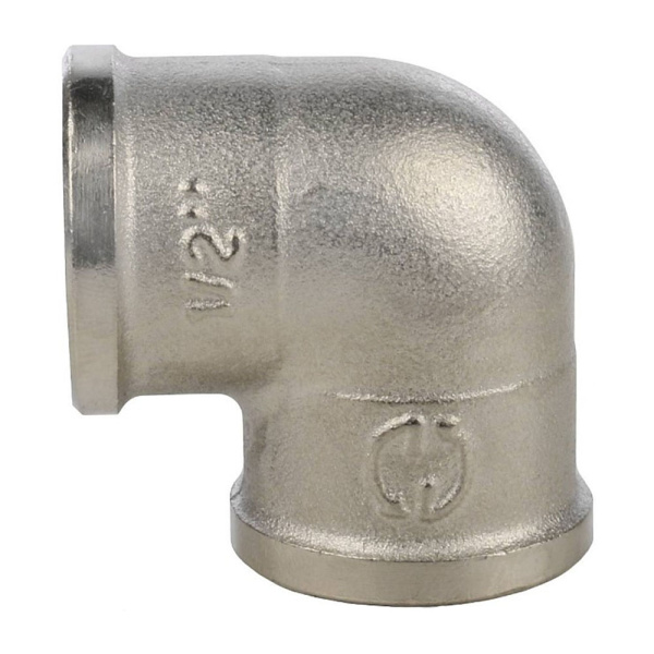 Картинка Угольник ВВ 1/2' никелированный STOUT