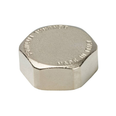 Картинка Заглушка ВР 1" никелированная STOUT