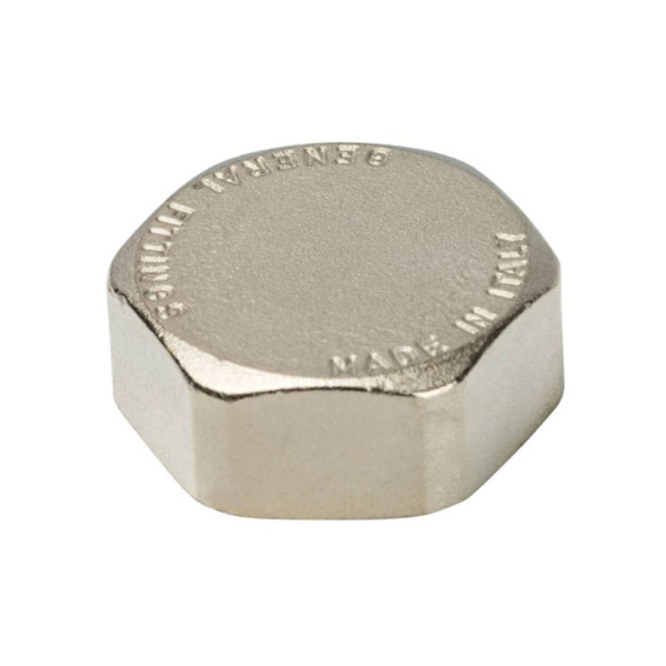 Картинка Заглушка ВР 1" никелированная STOUT