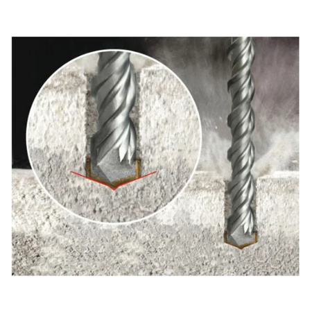 Картинка Бур 8х210 мм SDS-PLUS 2 грани RENNBOHR Basic