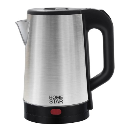 Чайник стальной HS-1041 на 1.8 л Черный HomeStar