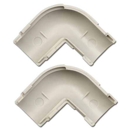 Картинка Угол открывающийся Г-образный Ø 20 мм 90° для труб ПВХ IP40 DKC