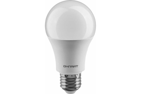 Лампа светодиодная LED 15 вт E27 А60 2700К Теплый свет ОНЛАЙТ