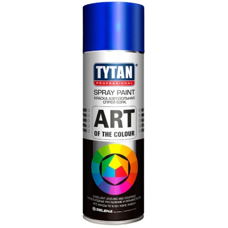 Аэрозоль акриловая Ультрамарин RAL 5002 400 мл Tytan