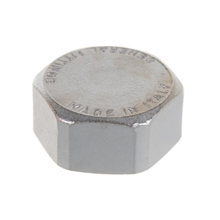 Картинка Заглушка ВР 1/2" никелированная STOUT