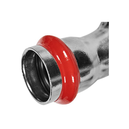 Картинка Обвод однораструбный Впр-Нпр Ø 22 Нержавеющая сталь пресс ROMMER