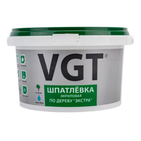 Шпатлевка по дереву ЭКСТРА Береза 1 кг VGT