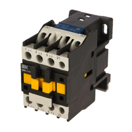 Картинка Контактор КМИ малогабаритный 18А катушка управления 230В АС 1НЗ IEK