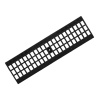 Решетка для лотка 500x136x15 мм пластик ячеистая AQUASTOK NORMA DN100 А15