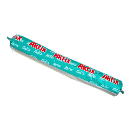 Картинка Герметик полиуретановый 637FC ПУ быстросохнущий 600 мл Черный Akfix