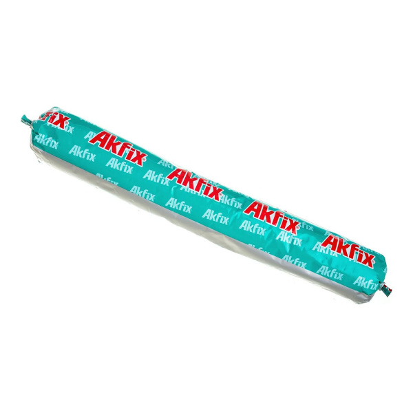 Картинка Герметик полиуретановый 637FC ПУ быстросохнущий 600 мл Черный Akfix