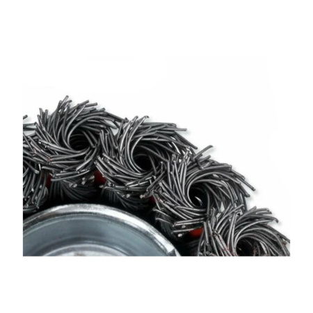 Картинка Щетка чашка для УШМ Витая 0,5х75 мм М14 Hardcore