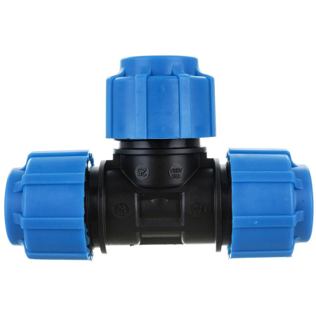 Картинка Тройник ПНД 25х25х25/90 ТПК-АКВА Политэк