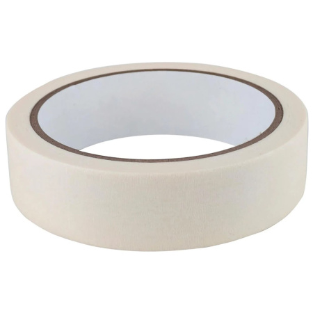 Картинка Малярная клейкая лента узкая 25 мм 20 м KORVUS