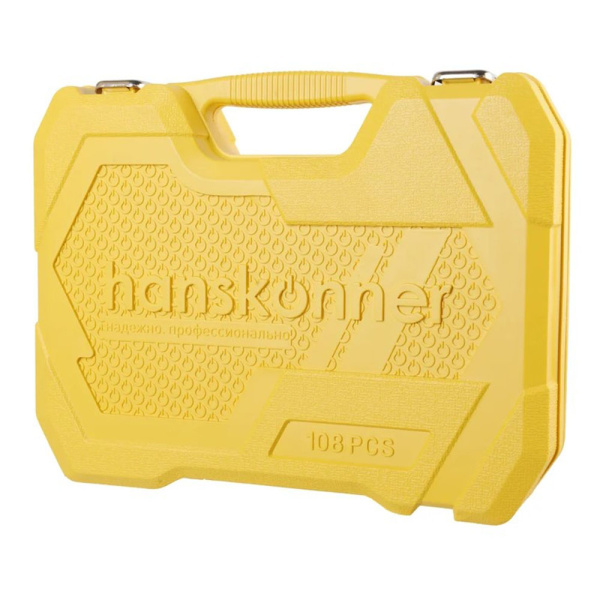 Картинка Набор инструментов 108 предметов Hanskonner НК1045-20-S108