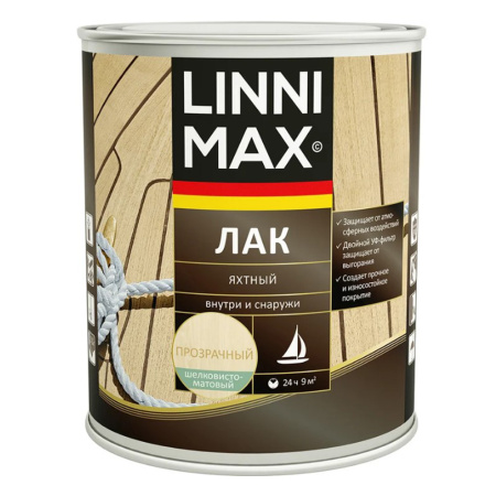 Лак яхтный Матовый 0,75 л Linnimax