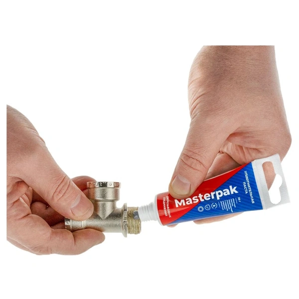 Картинка Паста уплотнительная вода пар 25 г Masterpak туба