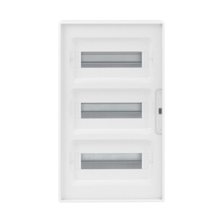 Картинка Корпус пластиковый настенный FRAME ЩРН-П-36 IP41 прозрачная дверь F36W1WT DKC