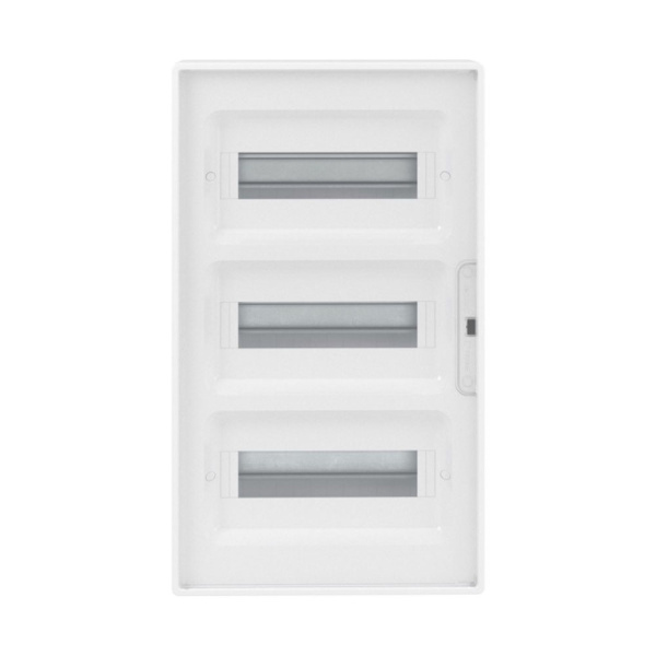 Картинка Корпус пластиковый настенный FRAME ЩРН-П-36 IP41 прозрачная дверь F36W1WT DKC