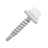 Саморез кровельный 4,8х35 мм РАЛ 9003 Белый