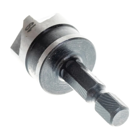 Картинка Зенкер конический Легированная сталь под биту 19 мм FIT