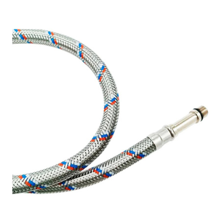 Картинка Гибкая подводка для смесителей 1/2" М10х37 100 см PE-X ТИТАН Ростерм