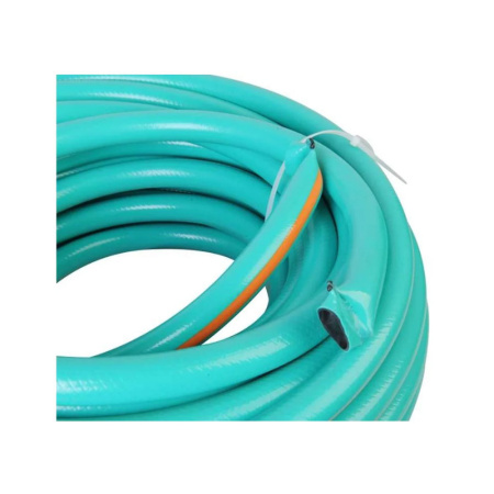 Картинка Шланг поливочный армированный 3-х слойный 3/42 25 м Оранжево-мятный Sturm