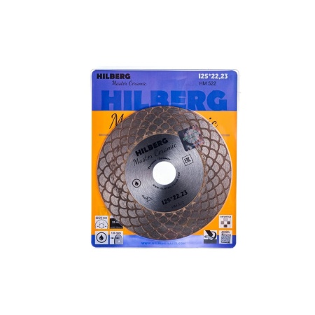 Hilberg HM 522 Круг алмазный Master Ceramic 125х22.23