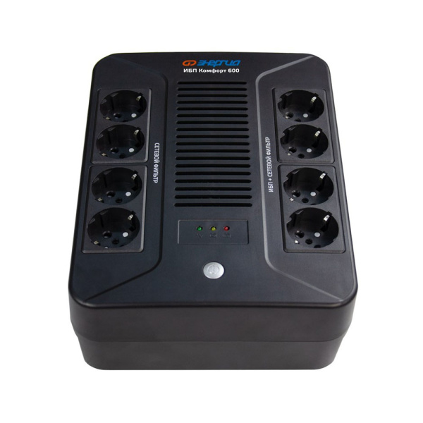 Картинка Источник бесперебойного питания ИБП 600ВА/360Вт работа от АКБ 5-17 м Энергия Комфорт