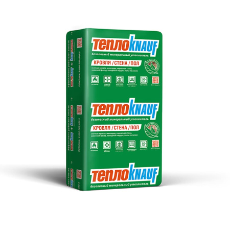 Knauf утеплитель для кровли и стен TS036 Aquastatik 1230х610х100 мм уп 8 шт