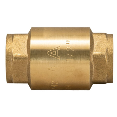 Картинка Обратный клапан 1' латунный сердечником ВВ СV-100-25 Aquadeel