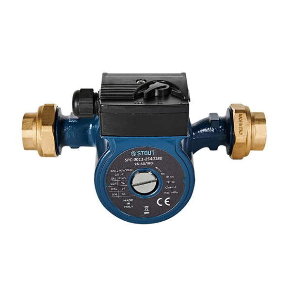 Картинка Насос циркуляционный 25/40-180 SPC-0011-2540180 STOUT
