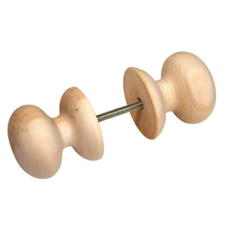 Картинка Ручка круглая банная без окраски 60 мм