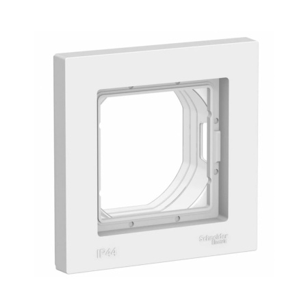 Schneider ATLASDESIGN AQUA Белая рамка 1 пост IP44 ATN440101