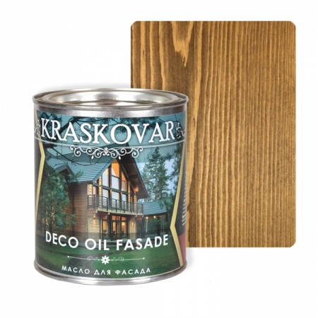 Масло для фасада Kraskovar Deco Oil Fasade 0,75 л Орех